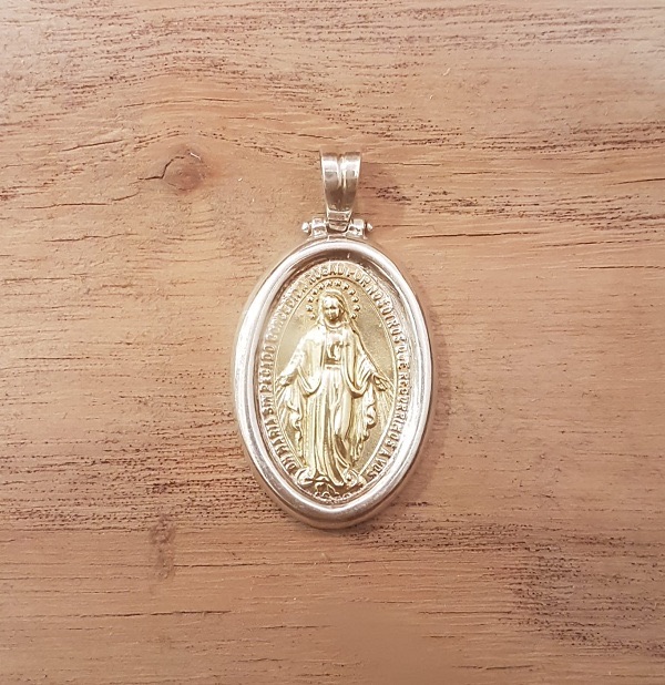 Virgen Milagrosa (Plata y oro)