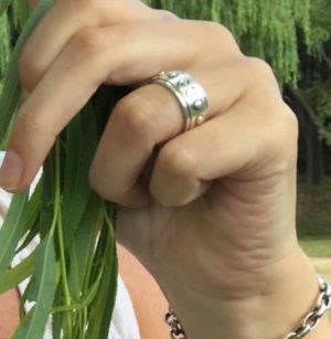 Anillo Rosario Vasco (plata Mater)