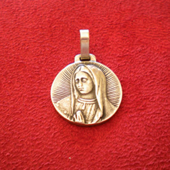 Virgen de Guadalupe (plata Mater)