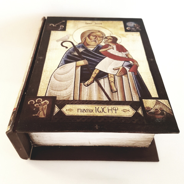 Caja antigua de mesa – San José