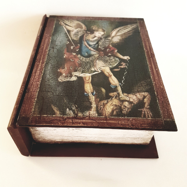 Caja antigua de mesa – San Miguel