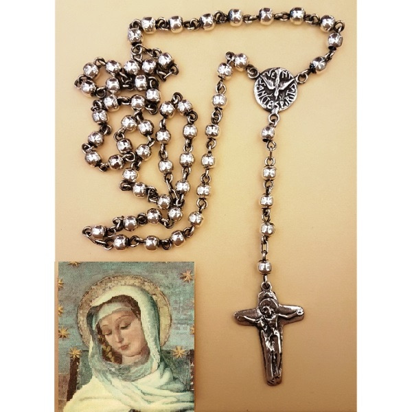 Rosario de mano Espíritu Santo (plata Mater)